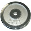 Kubisport Chrómované závažie 10kg - NA OS O PRIEMERE 28mm - chromované závaží 10kg - NA OSU O PRŮMĚRU 28mm