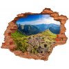 Fotoobraz diera na stenu Horské panorama 90x70 cm