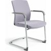 Rokovacia stolička Office More JCON WHITE — viac farieb, nosnosť 120 kg Sivá