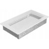 Ventilačná mriežka Kratki lakovaná výstupná biela 17x30 cm