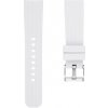 BStrap Silicone Line (Small) remienok na Garmin Vivoactive 5, white