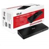 Dokovacia stanica USB Club3D 3.2 typy C (5xUSB/USB-C/3xHDMI/2xDP/Ethernet/Audio) s univerzálnym trojitým napájacím adaptérom 4K
