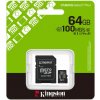KINGSTON CANVAS Select Plus, Micro SDXC 64GB+A