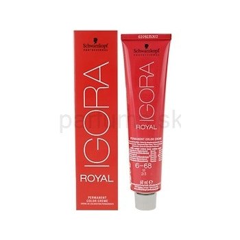 Schwarzkopf Igora Royal 6-12 tmavá blond popolavá extra 60 ml