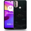 Picasee silikónový čierny obal pre Motorola Moto E40 - DON´T TAG