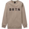 pánska mikina BURTON BRTN CREW Summit Taupe L