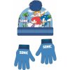 Sada čiapky + rukavice Sonic