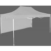 Expodom Rýchlorozkladací nožnicový stan 3x4,5m – hliníkový, 1 bočná plachta, Sivá / antracitová