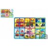 Teddies magnetické doskové doprava plast vo fólii 30x 20 x 1 cm 12 ks v boxe