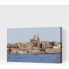 Vymalujsisam.sk Maľovanie podľa čísiel - Valletta, Malta Veľkosť: 40x60cm, Rám: Na kartónovej doske