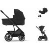 CYBEX Talos S Lux + Cot S Lux Travel Set Cloud G Plus i-Size moon black 2025