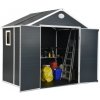 Plastový domček na náradie Bergen 2,4 x 1,9 m CoverTech antracit