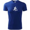 Orientačný beh muž-žena - Pánske tričko Fantasy športové - L ( Kráľovská modrá )
