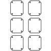 engaroGuard Hydrogel - 6x ochranná fólia - Apple Watch 1/2/3 (38mm) - ochrana celého displeja aj so zahnutými okrajmi priesvitná