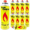 10 x plyn Alpen Camping 400 ml 227 g plynové kartuše náplne