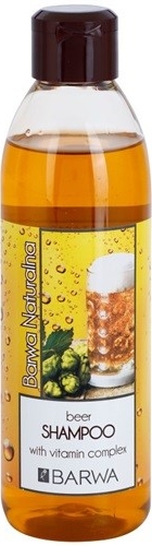 Barwa Natural Beer šampón s vitamínmi na lesk a hebkosť vlasov 300 ml