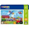 PLAYBOX Zažehľovacie korálky - set 4000 ks - Dopravné prostriedky