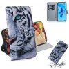 Peňaženkové púzdro 3D Painting Pattern na Huawei Honor 20-tiger