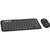 Logitech Pebble 2 Combo Tonal Graphite for Mac, set klávesnice a myši, šedá, 920-012244, US QWERTY