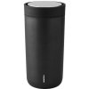 Stelton Termohrnček Go Click 0,4l čierna metalická
