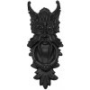 House of Warfare Masivní dveřní klepadlo Zelený muž, litinové, 50 cm