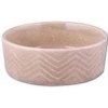 Miska keramická Zig Zag 12cm 12cm/0,34l písková
