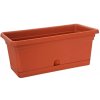 Kvetináč ICS MELISSA 40x20x16 cm, 6 lit, truhlík, s podložkou