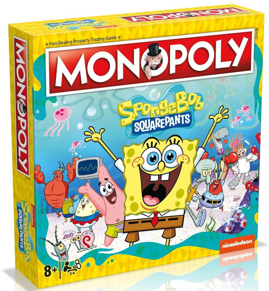 Winning Moves Monopoly Spongebob SquarePants EN