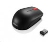 LENOVO myš bezdrátová Essential Compact Wireless Mouse - 1000 DPI, Optical, USB, 3 tlačítka, černá 4Y50R20864