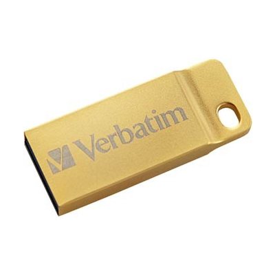 Verbatim USB flash disk, USB 3.0, 64GB, Metal Executive, Store N Go, zlatý, 99106, USB A