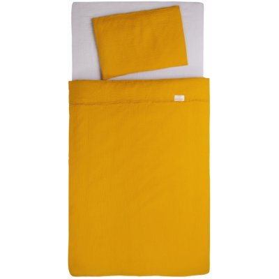 Babymatex obliečky Jednofarebné žlté 100 x 135 , 40 x 60 cm