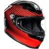 AGV K6 E2205 MULTI MPLK RUSH BLACK/RED Velkosť: L