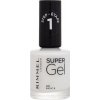 Rimmel London Super Gel STEP1 001 Basic B (W) 12 ml, Lak na nechty