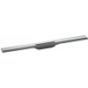 Hansgrohe RainDrain Flex - Lineárny sprchový žľab s nerezovým roštom 900, k stene, skrátiteľný, chróm 56052000