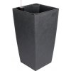 Plastkon Delto Stone samozavlažovací kvetináč 25 x 46 cm antracitová