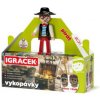 Igráček Pirát - figurka s vykopávkami lebek Silvera a Kidda (Hračka)