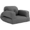 Karup Design HIPPO CHAIR OUT™ 90x200 cm dark grey