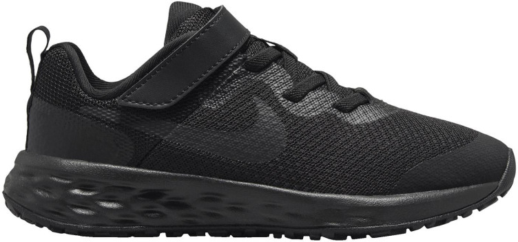 Nike Revolution 6 black/black/dark smoke grey čierna