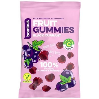 BOMBUS Fruit gummies black currant 35 g