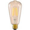 Tellur WiFi Smart Žiarovka Filament E27, 6 W, jantarová, teplá biela, TLL331191