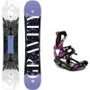 Gravity Trinity 24/25 dámsky snowboard + Raven Fastec FT360 black/fuchsia viazanie - 151 cm + S (EU 35-40)
