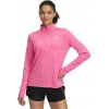 Dámske funkčné tričko s dlhým rukávom Under Armour TECH 1/2 ZIP - TWIST W ružové 1384225-672 - M