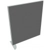 HOBIS Priečkový paraván Akustik, 100x118 cm, sv.sivý