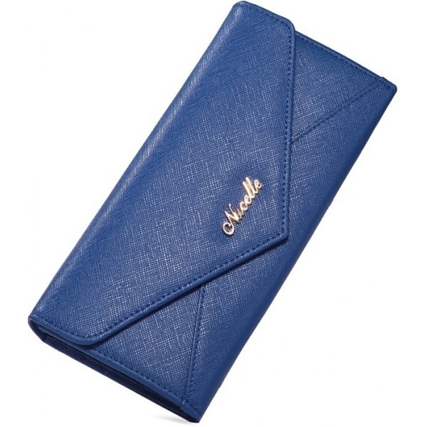 Modrá listová kožená dámska peňaženka od 25,7 € - Heureka.sk