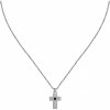 Morellato Pánsky oceľový náhrdelník Kríž Urban SABH28