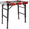 Fortum 4759990 | Stôl pracovný skladací, max. 450 kg, 845x598x735-885 mm, fixačné otvory