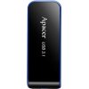 Apacer USB flash disk, USB 3.0, 64GB, AH356, čierny, AP64GAH356B-1, USB A, s výsuvným konektorom