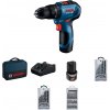 BOSCH Akumulátorový kombinovaný skrutkovač GSB 12V-30 06019G9101