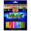 Koh-i-noor pastelky MAGIC multibarevné 12+1ks v sadě
