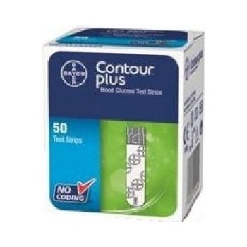 Contour Plus testovacie prúžky 50 ks